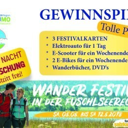 TOLLES GEWINNSPIEL DER LEADER REGION FUMO BEI DER LANGEN NACHT DER FORSCHUNG