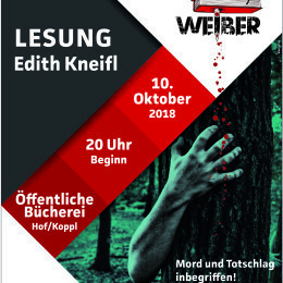 AM 10. OKTOBER 2018 WIRD ES WIEDER SPANNEND MIT DEN MORDSWEIBERN!