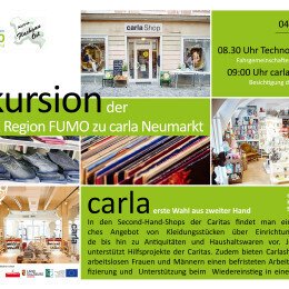 TERMINANKÜNDIGUNG: EXKURSION ZUM CARITAS LADEN IN NEUMARKT