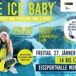 ICE, ICE, BABY! JUGENDKARTEN AUS SALZBURG UND OBERÖSTERREICH GEHEN AM 27. JÄNNER 2017 IN DER EISSPORTHALLE MONDSEE GEMEINSAM AUFS EIS.