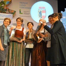 BUNDES- UND LANDESEHRUNG DES LEADER-PROJEKTES „FRAUEN BEWEGEN“