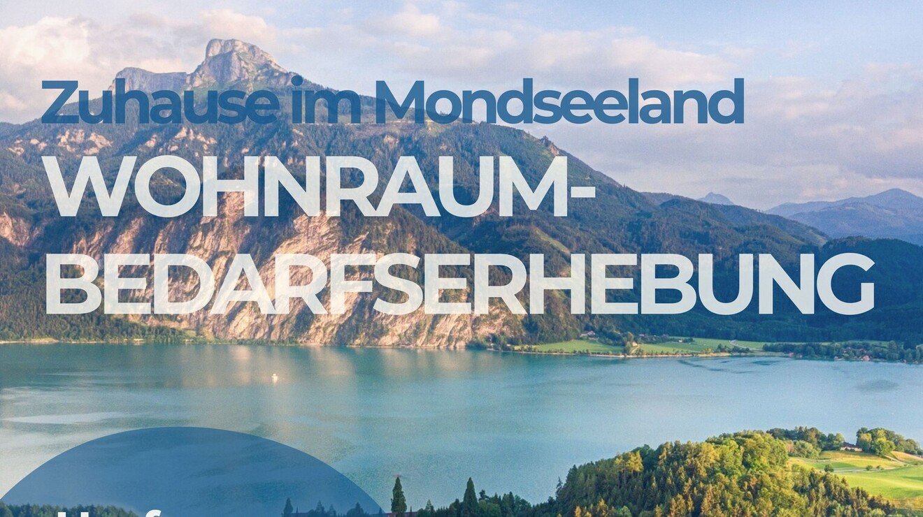 Wohnraum im Mondseeland: Deine Meinung zählt!