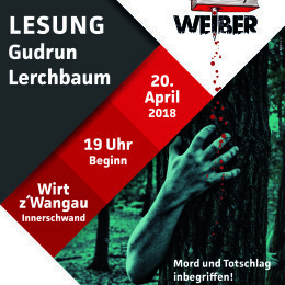 PROJEKT MORDSWEIBER – NÄCHSTE KRIMILESUNG AM 20. APRIL 2018