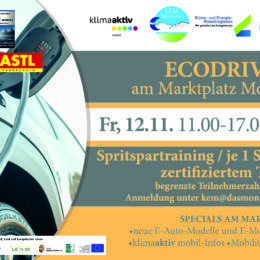 ECODRIVING-TAG DER KEM AM MARKTPLATZ MONDSEE