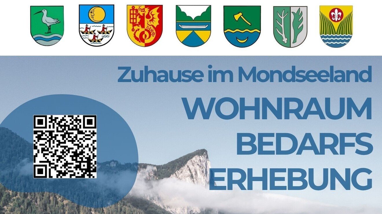 Wohnraumbedarfserhebung im Mondseeland – jetzt geht’s in die zweite Runde!