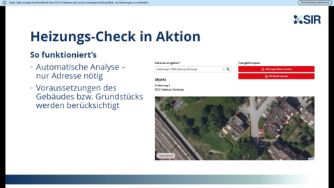 Energiekompass © Präsentation SIR