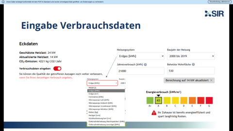 Energiekompass © Präsentation SIR