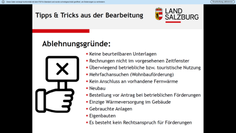 Kongress &quot;Energieeffiziente Gebäude - Salzburg 2050&quot;
