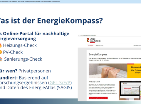 Energiekompass - Der Weg zur Nachhaltigen Energieversorgung