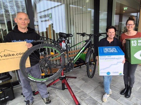 Energie- und Fahrradchecks: Erste Pilotversuche sind geglückt!