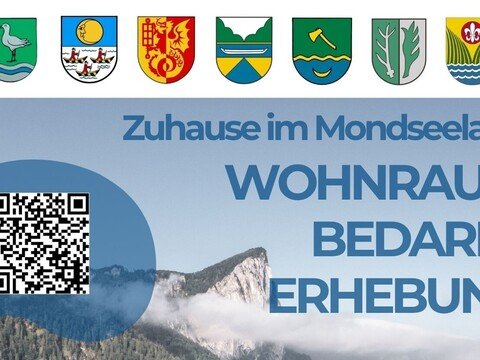Wohnraumbedarfserhebung im Mondseeland – jetzt geht’s in die zweite Runde!